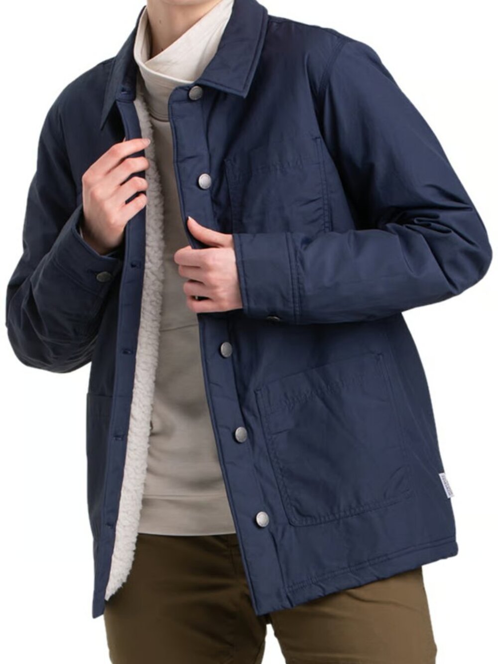 NWT OR Lined Chore Jacket in Naval Blue